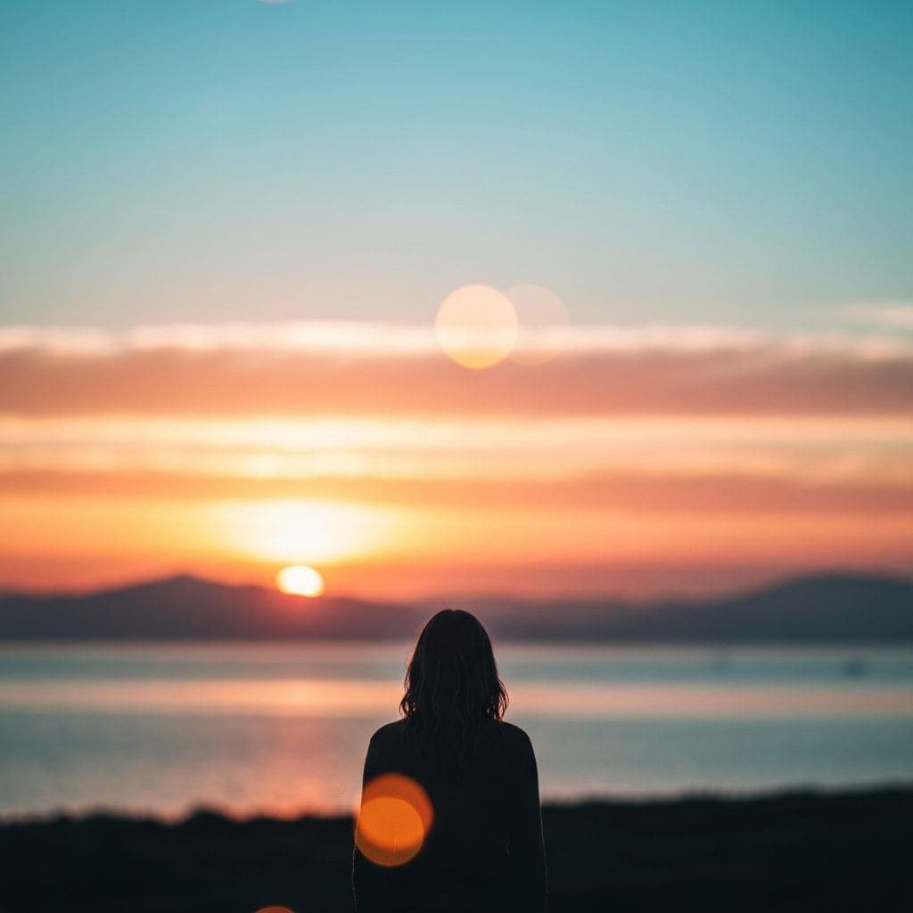 Sunrise over mountains