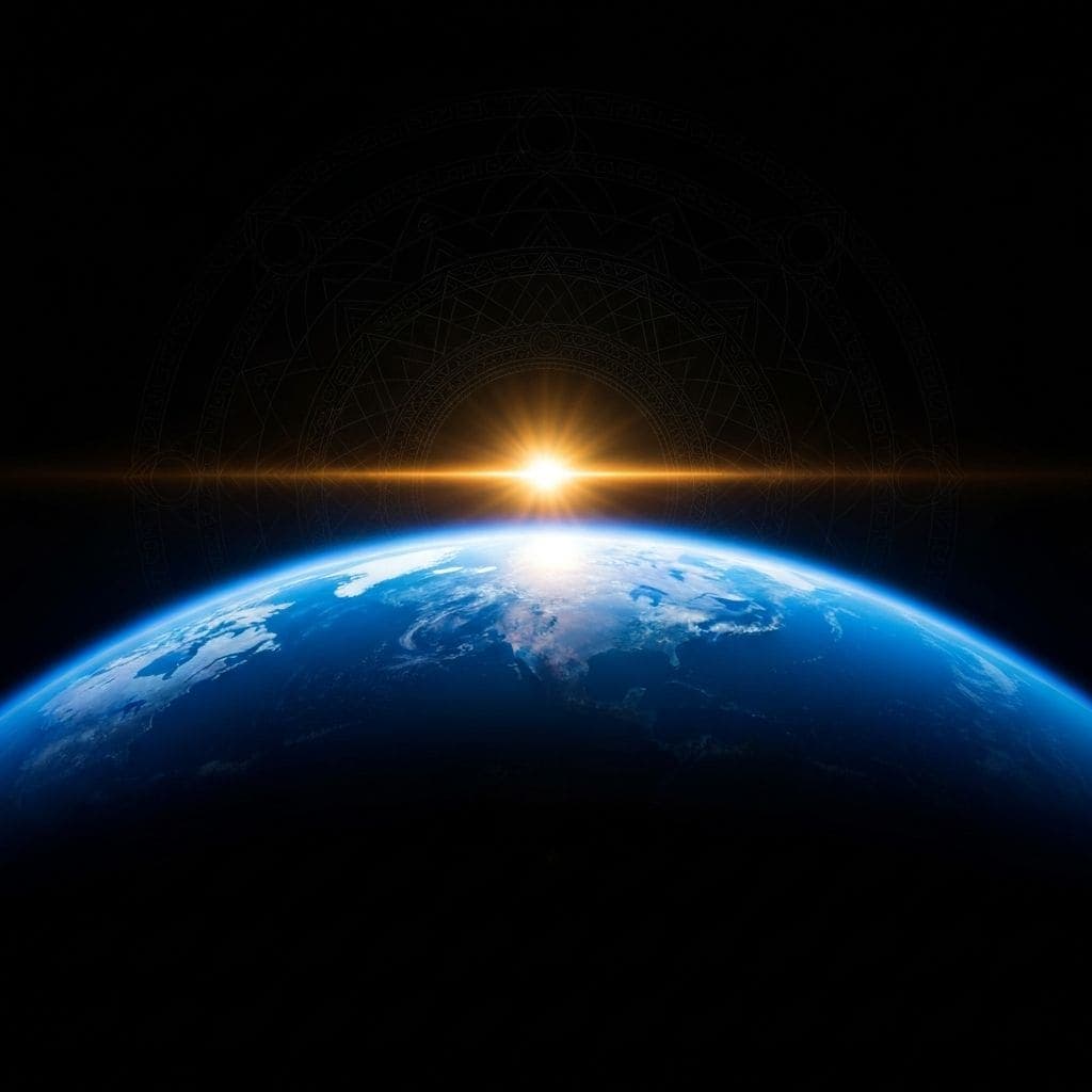 Earth from space — wholeness, protection, return